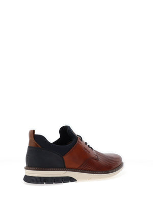 Rieker Men’s Slip on Casual Shoes, Cognac