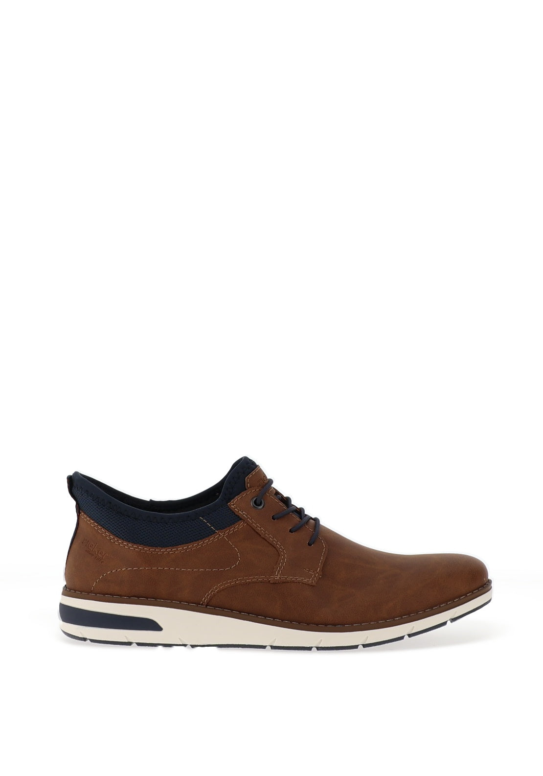 Rieker Men’s Slip on Casual Shoes, Brown