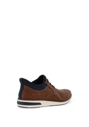 Rieker Men’s Slip on Casual Shoes, Brown