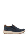 Rieker Men’s Slip-On Casual Shoes, Navy