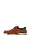 Rieker Men’s Casual Laced Shoes, Brown