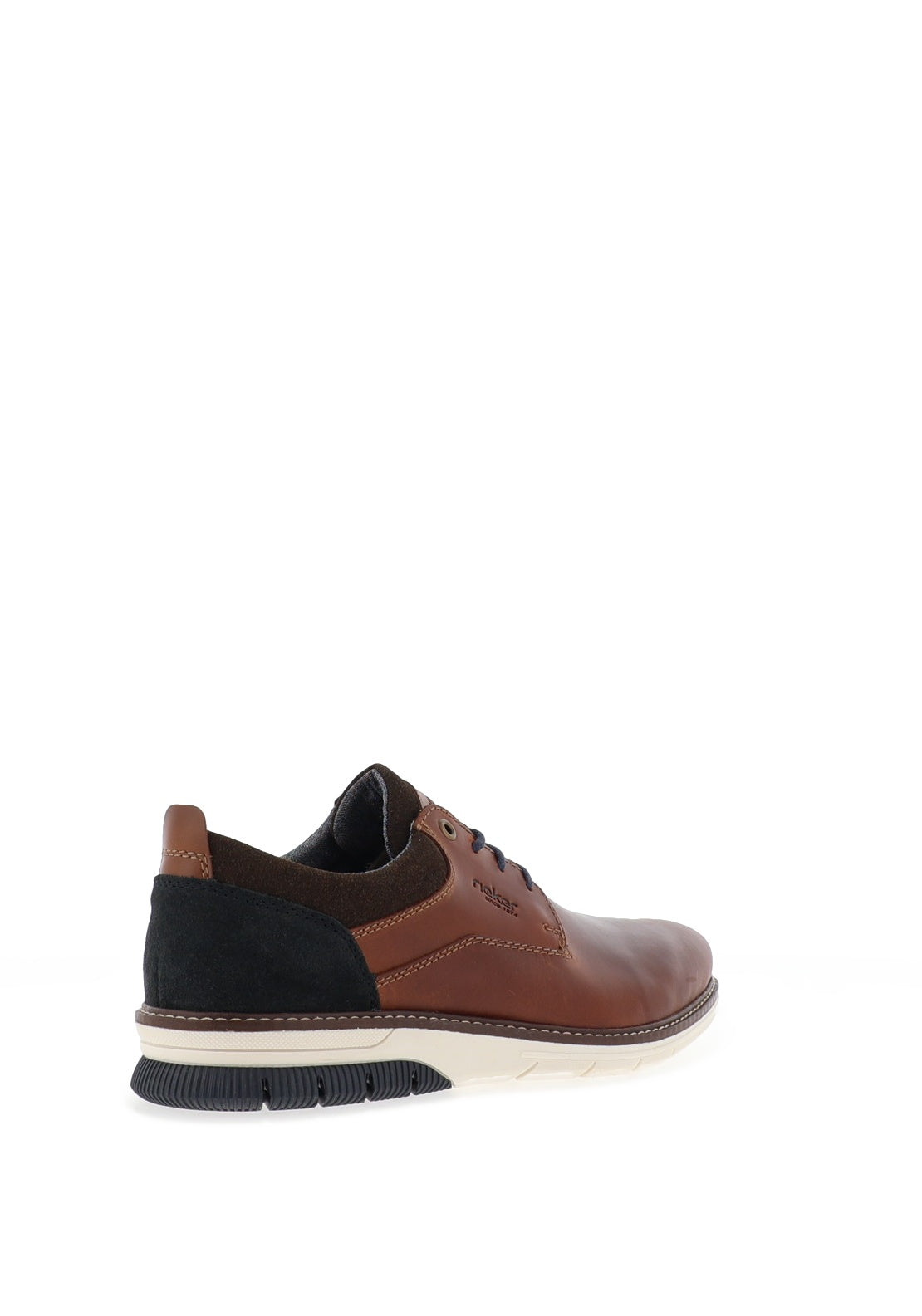 Rieker Men’s Laced Casual Shoes, Cognac