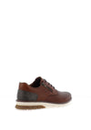Rieker Men’s Perforated Casual Shoes, Brown
