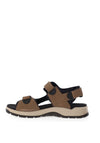 Rieker Men’s Trekking Sandals, Dirt Brown