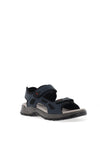 Rieker Mens Trekking Sandals, Slate Blue