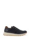 Rieker Men’s Lace & Zip Trainers, Navy