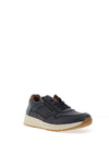 Rieker Men’s Lace & Zip Trainers, Navy