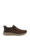 Rieker Men’s Slip-on Casual Shoes, Brown