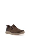 Rieker Men’s Slip-on Casual Shoes, Brown