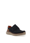 Rieker Men’s Velcro Strap Casual Shoes, Dark Blue