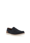 Rieker Mens Slip On Shoes, Navy Blue