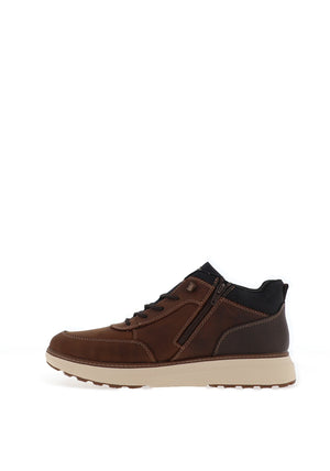 Rieker Side Zip Ankle Boots, Brown