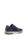 Rieker Men’s Low Top Wide Fit Trainers, Blue