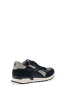 Rieker Mens Revolution Leather Mix Trainers, Navy