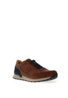 Rieker Evolution Casual Laced Trainer, Brown