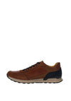 Rieker Evolution Casual Laced Trainer, Brown