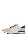 Rieker Men’s Revolution Colourblock Trainers, White & Navy