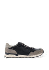 Rieker Mens Revolution Leather Mix Trainers, Navy