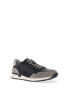 Rieker Mens Revolution Leather Mix Trainers, Navy