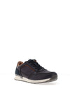 Rieker Men’s Casual Laced Shoes, Navy