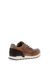 Rieker Men’s Casual Laced Shoes, Brown