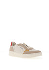 Rieker Mens Evolution Leather Trainers, Beige