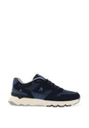 Rieker Men’s Revolution Mix Material Retro Trainers, Navy