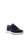 Rieker Men’s Revolution Mix Material Retro Trainers, Navy