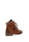 Rieker Womens Laced Ankle Boot, Tan