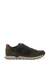 Rieker Mens Revolution Contrast Trim Trainers, Green Multi
