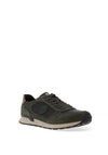 Rieker Mens Revolution Contrast Trim Trainers, Green Multi