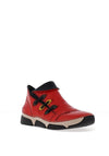 Rieker Womens Lace Detail Cozy Boots, Red