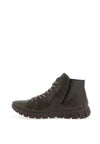 Rieker Stitch Detail Comfort Boots, Green
