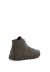 Rieker Stitch Detail Comfort Boots, Green