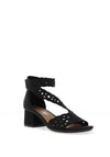 Rieker Womens Diamante Strap Heeled Sandals, Black