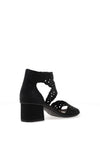 Rieker Womens Diamante Strap Heeled Sandals, Black