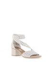 Rieker Womens Diamante Strap Heeled Sandals, White