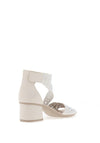 Rieker Womens Diamante Strap Heeled Sandals, White