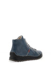 Rieker Stitch Detail Lace Up Ankle Boots, Blue