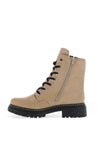 Rieker Womens Multi Zip Boots, Beige