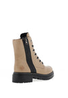 Rieker Womens Multi Zip Boots, Beige