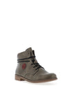 Rieker Womens Lace up Desert Boots, Khaki