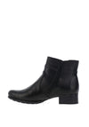 Rieker Womens Chain Strap Boots, Black