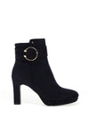 Kate Appleby Coton Heeled Ankle Boots, Navy