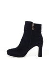 Kate Appleby Coton Heeled Ankle Boots, Navy