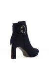 Kate Appleby Coton Heeled Ankle Boots, Navy