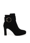 Kate Appleby Coton Heeled Ankle Boots, Black