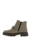 Rieker Womens Chain Detail Chelsea Boots, Green