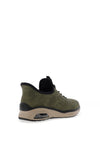 Rieker Womens Balloon Print Elastic Lace Trainers, Green