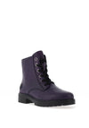 Rieker Lace Up Military Boots, Purple